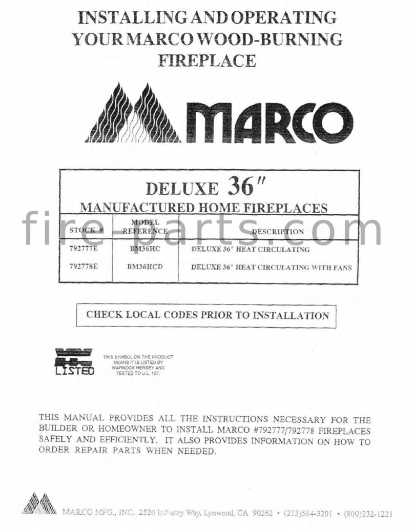 Marco Deluxe 36" Wiring diagram Marco Deluxe 36" Wiring diagram