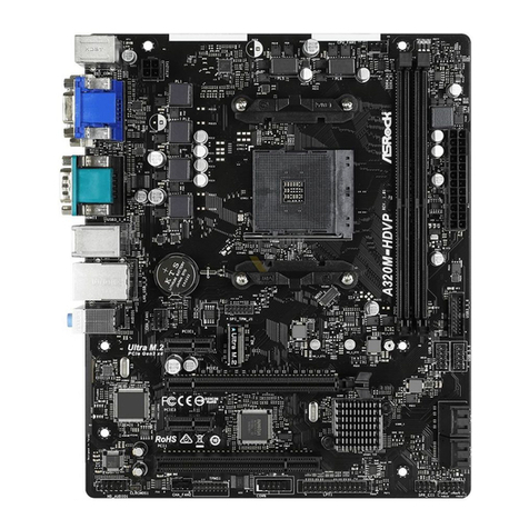 ASROCK A320M-HDVP User manual