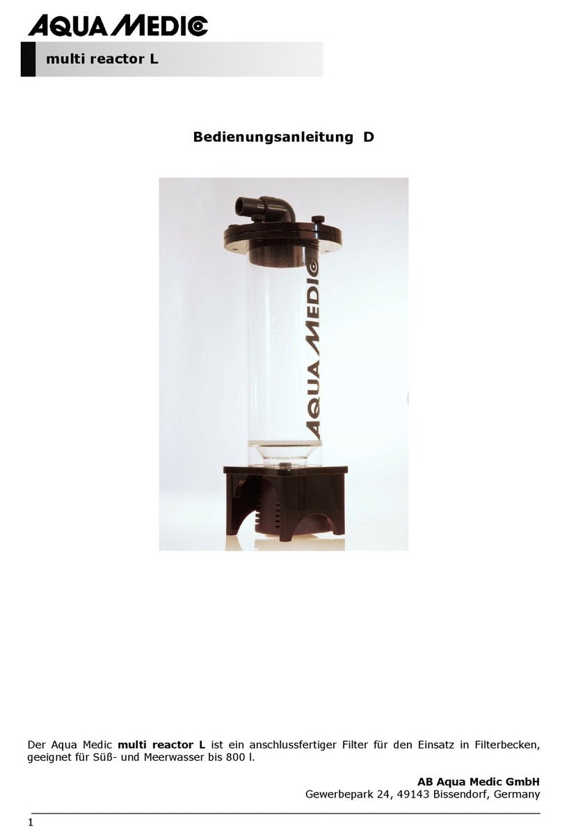 Aqua Medic Multi Reactor L Operation manual