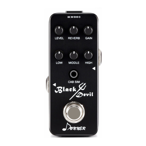 Donner Digital Mini Preamp Series owner's manual