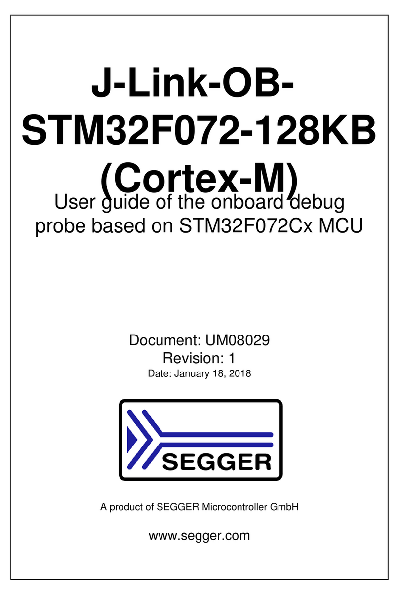 Segger J-Link-OB-STM32F072-128KB user guide