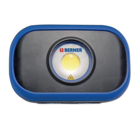Berner 341709 instruction manual