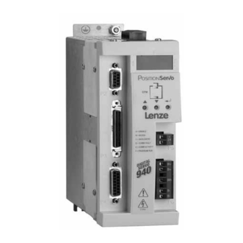 Lenze AC Tech MotionView OnBoard PositionServo... User manual