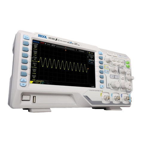 Rigol DS1000Z-E Series Installation and operation manual