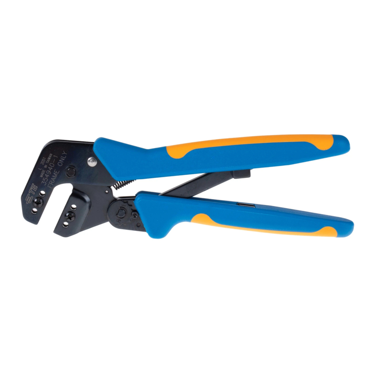 Tyco Electronics PRO-CRIMPER III User manual