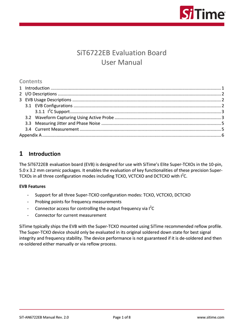 SiTime SiT6722EB user manual