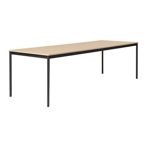 De Projectinrichter Muuto Base Table manual De Projectinrichter Muuto Base Table manual