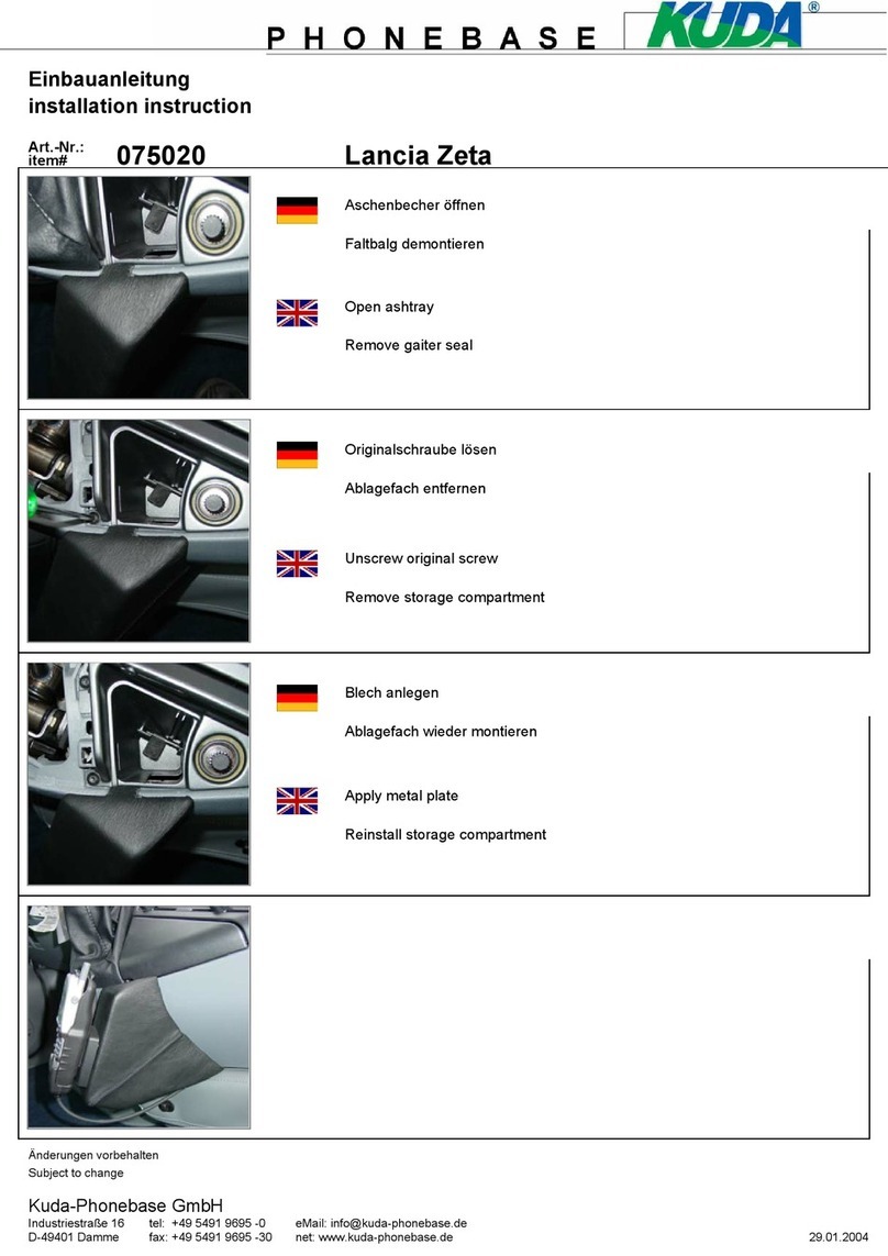 Kuda 075020 User manual