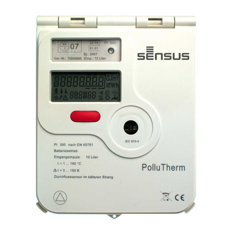 Xylem SENSUS PolluTherm Integrator User manual