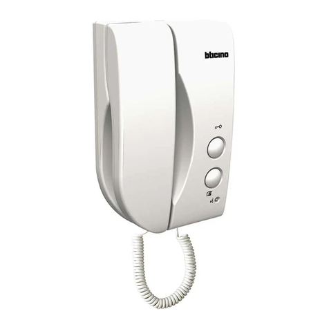 Bticino 322040 manual