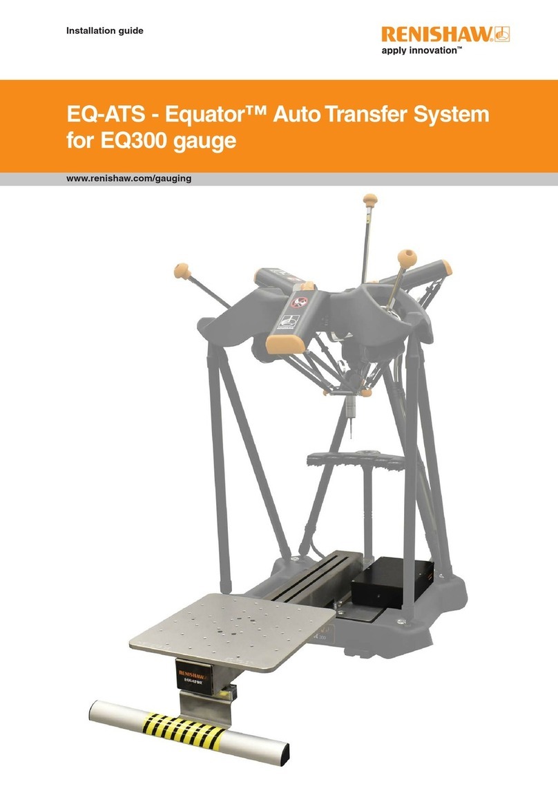 Renishaw Equator EQ-ATS User manual