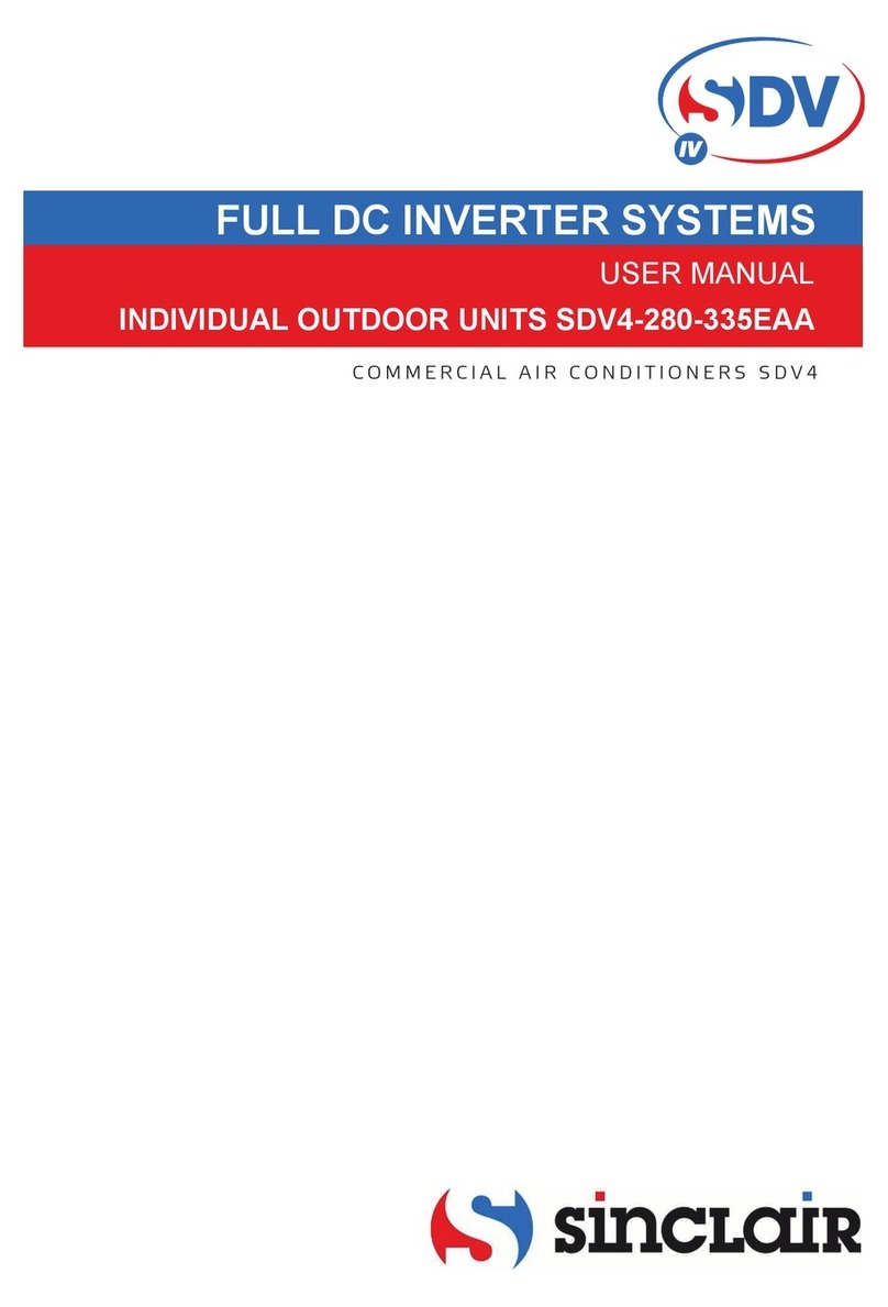 Sinclair SDV4 series User manual