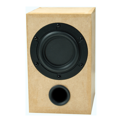 Loudspeaker Kit M3 Assembly instructions