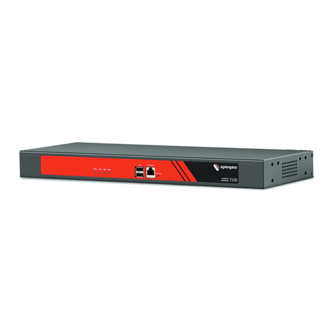 Opengear CMS7100 Series quick start guide