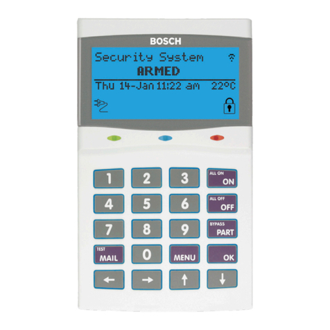 Bosch CP700B Installer's reference guide