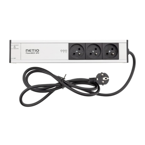 Netio PowerBOX 3PE Quick installation guide Netio PowerBOX 3PE Quick installation guide