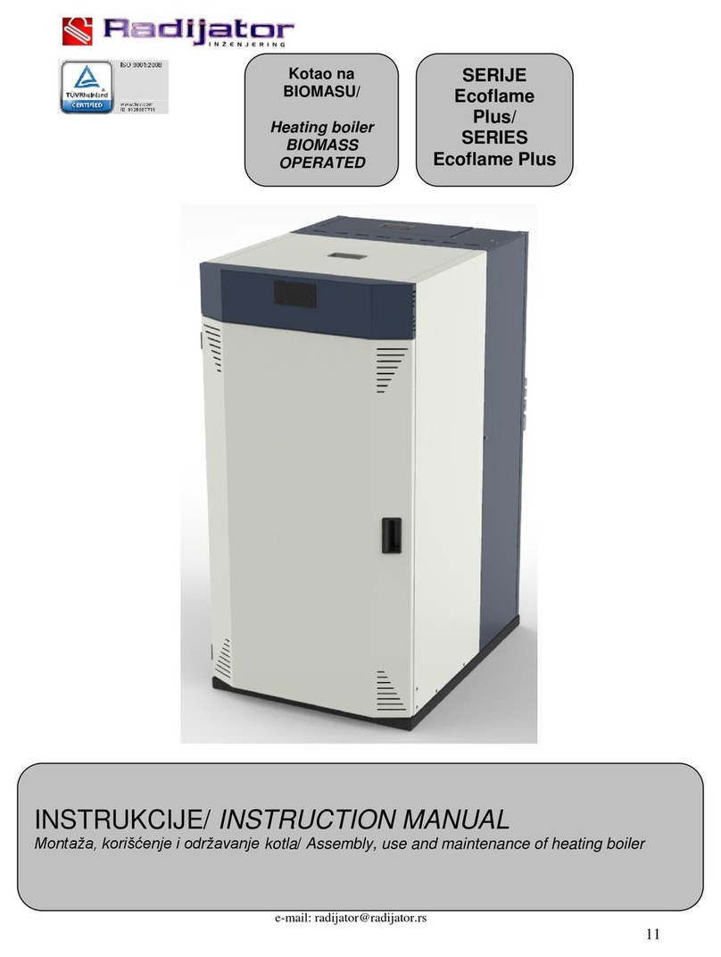 Radijator Ecoflame Plus Series User manual