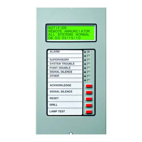 Honeywell Notifier LCD2-80 User manual