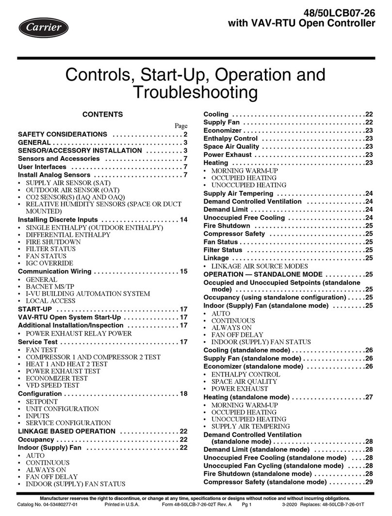 Carrier 48LCB07 User guide Carrier 48LCB07 User guide