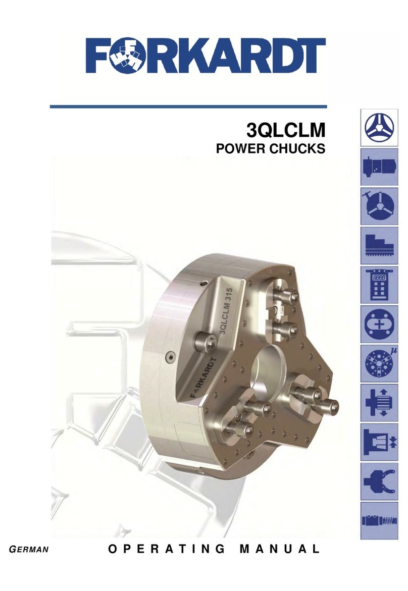 Forkardt 3QLCLM operating manual