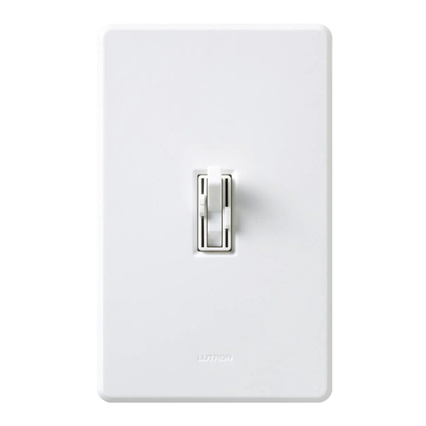 Lutron Electronics AY2-LFSQ Quick start guide Lutron Electronics AY2-LFSQ Quick start guide