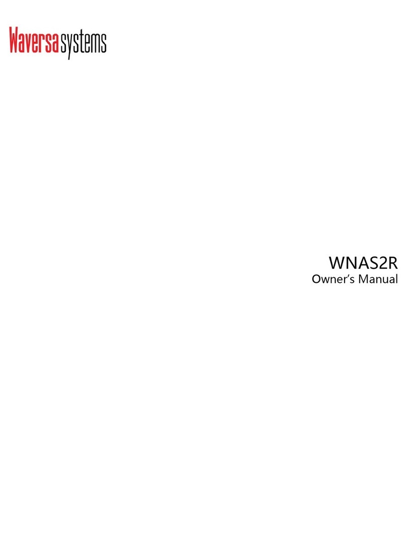 Waversa WNAS2R owner's manual