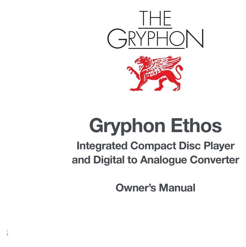 Gryphon Ethos User manual