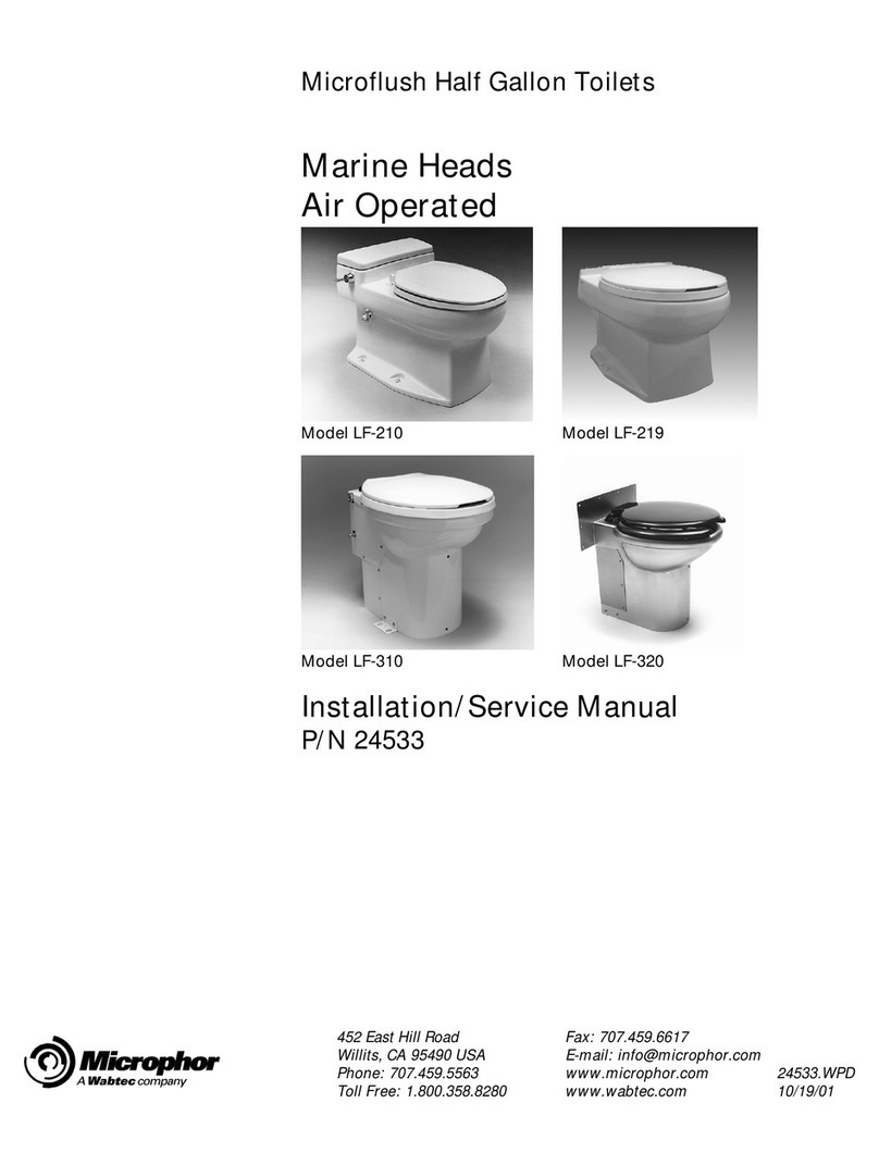 Wabtec Microphor LF-210 Installation & service manual