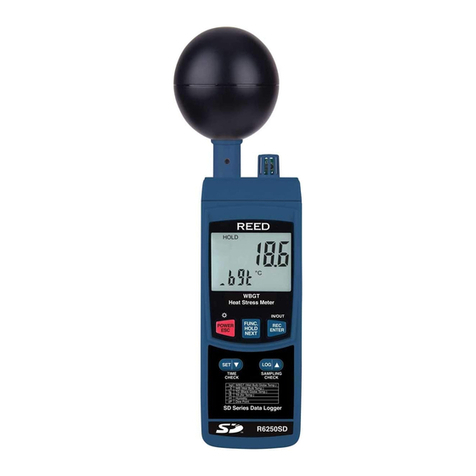 Reed Instruments R6250SD User manual