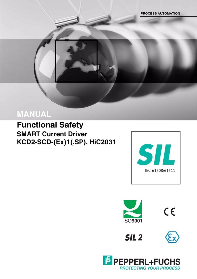 Pepperl+Fuchs KCD2-SCD Series manual