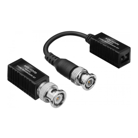 Monacor AXTU-102VPD User manual