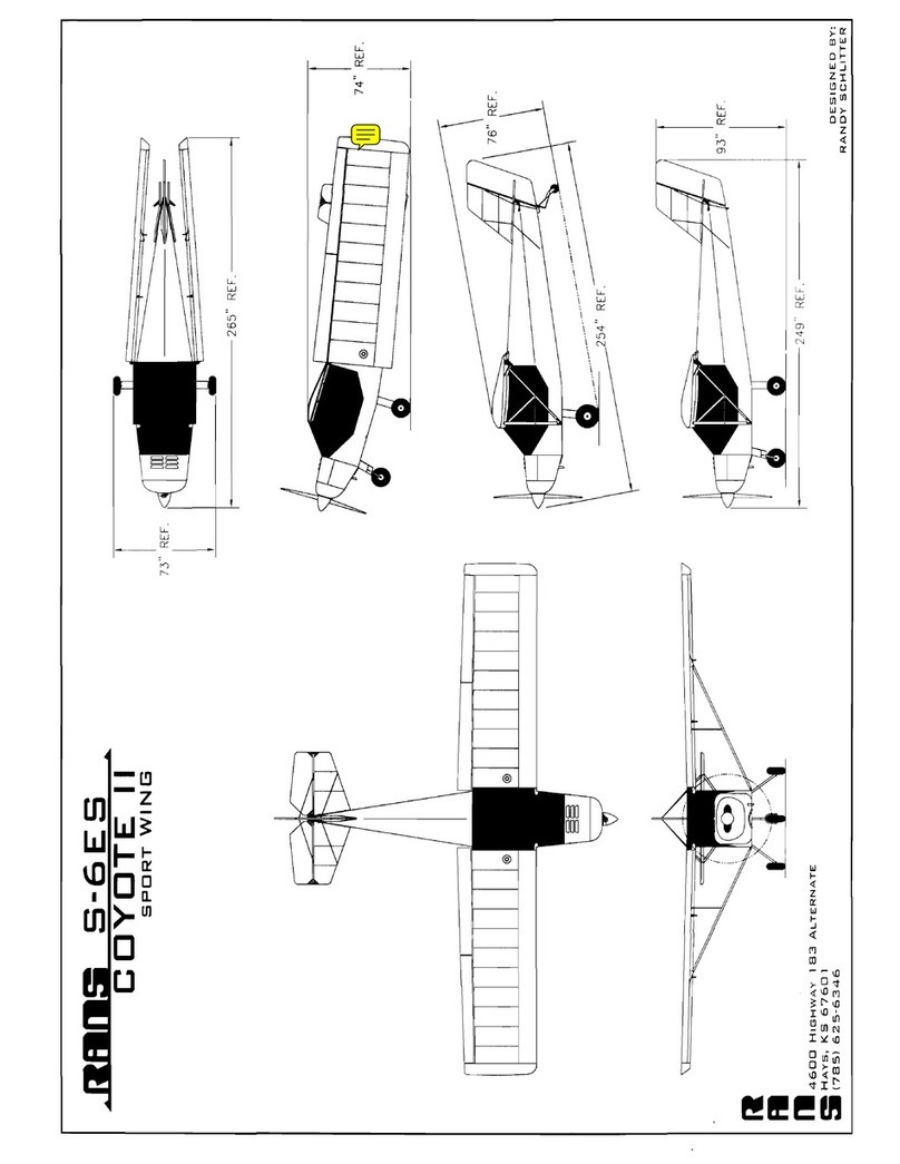 Rans COYOTE II S-6ES Technical manual
