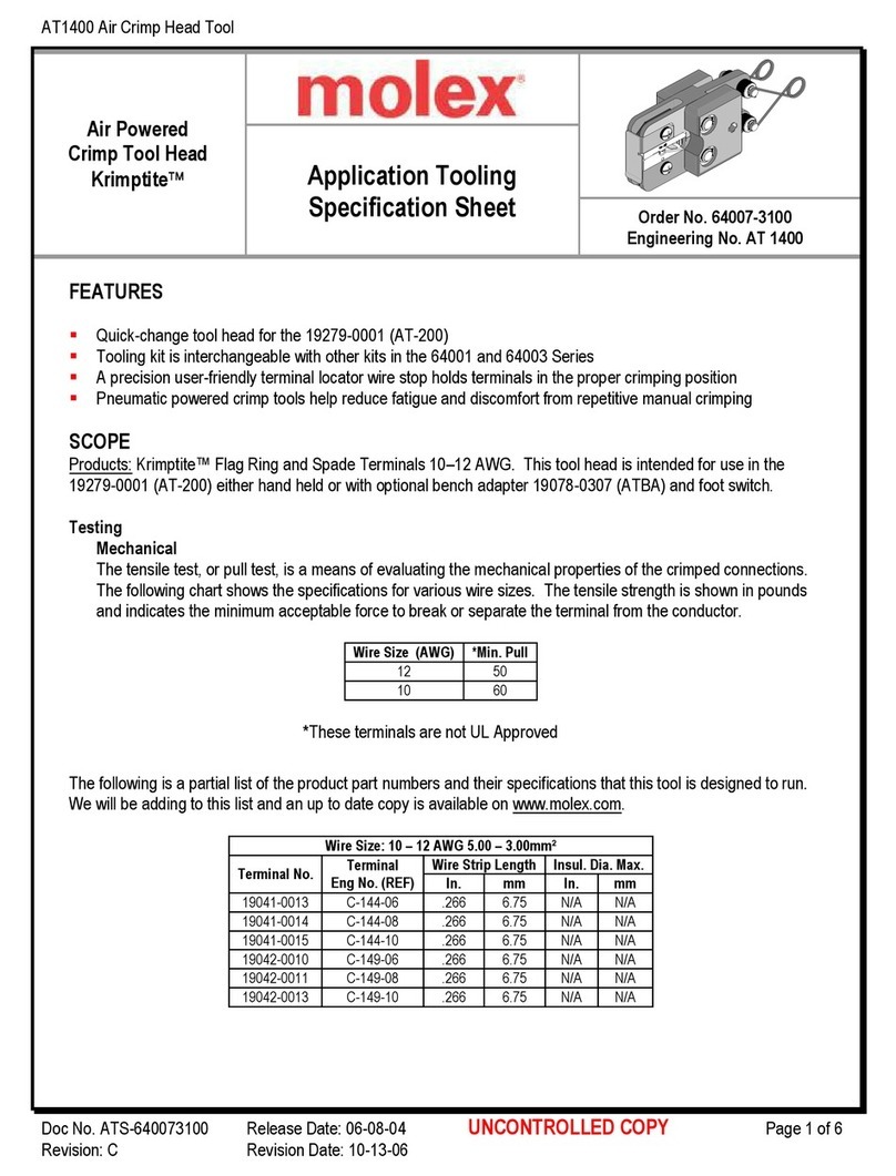 molex 207129 Series User manual