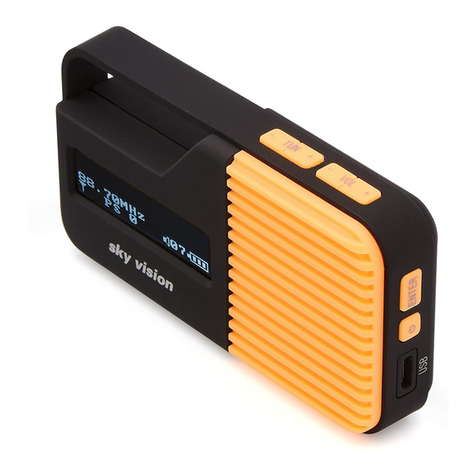 sky vision DAB 10G User manual
