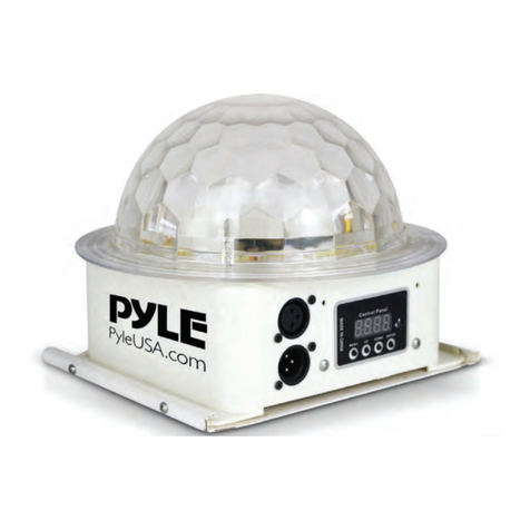 Pyle PDJLT 10 user manual