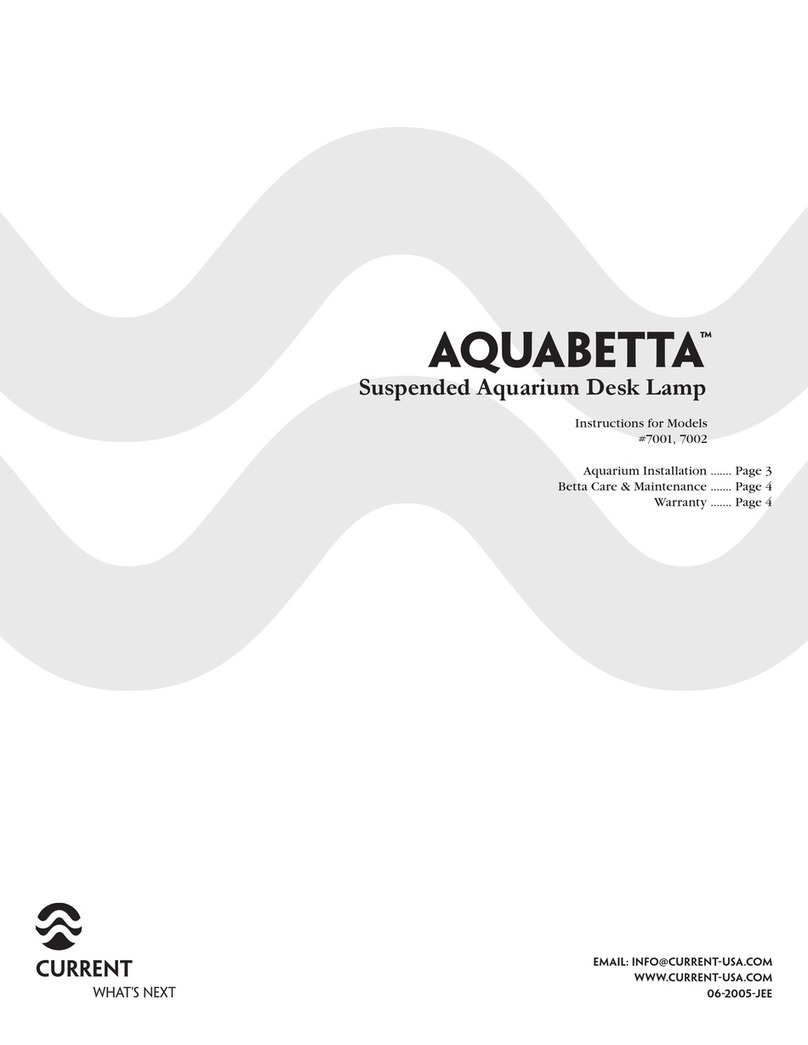 Current Aquabetta 7001 instructions