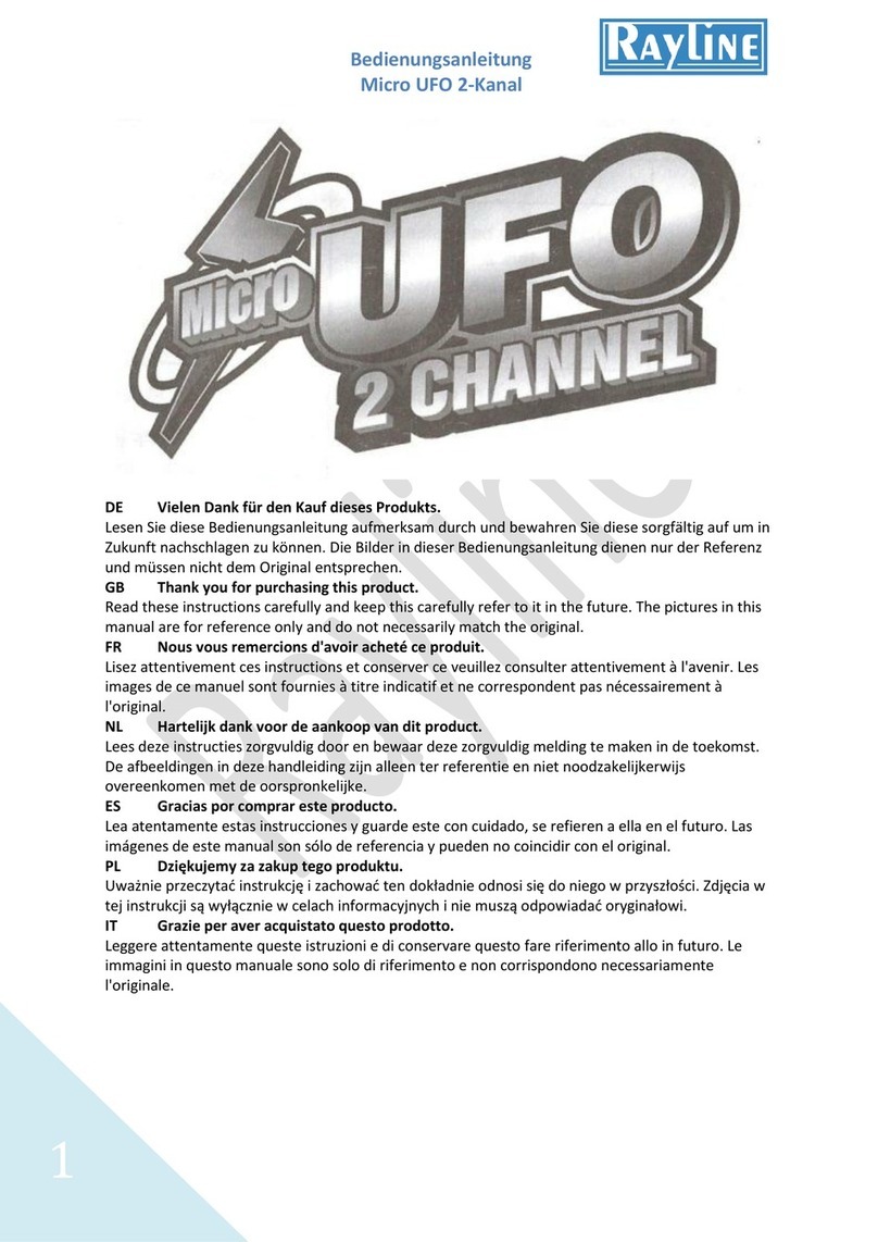 Rayline Micro UFO manual