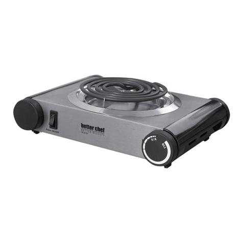 better chef IM-301SB Use and care book