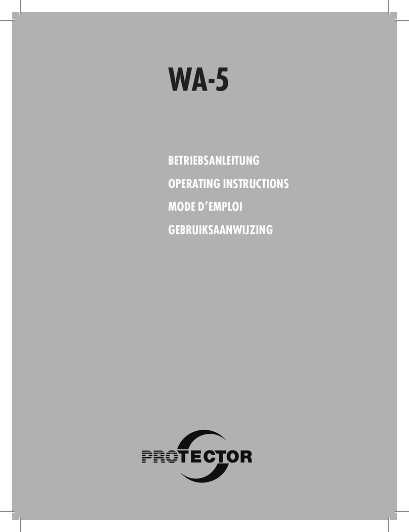 Protector WA-5 User manual