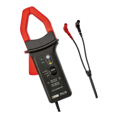 Chauvin Arnoux PAC 25 User manual