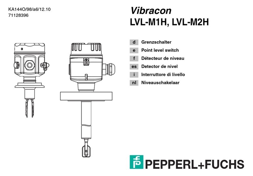 Pepperl+Fuchs Vibracon LVL-M1H User manual