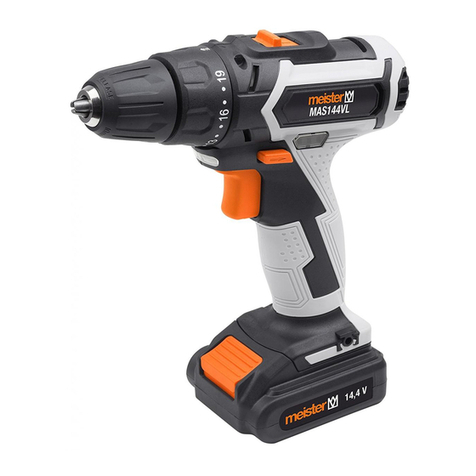 Meister MAS144VL User manual