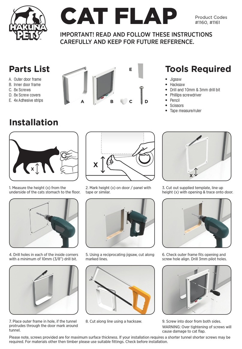 Hakuna Pets 1160 instructions