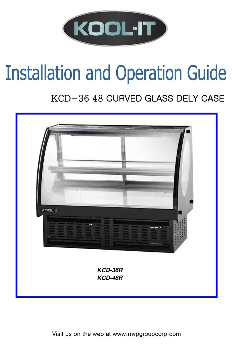 MVP Kool-It KCD-36R Installation and operation guide