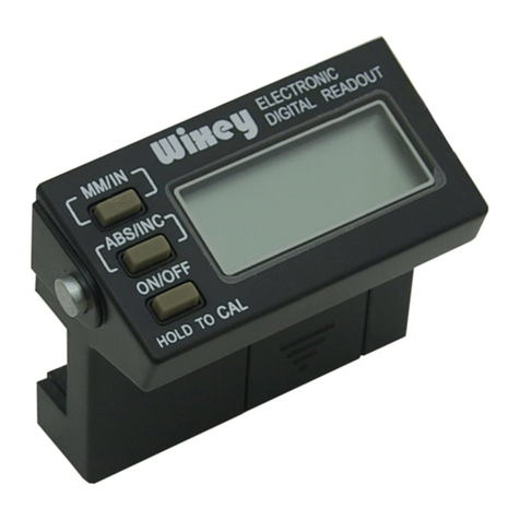 Wixey WR700 User manual