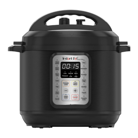 InstantPot DUO VIVA user manual