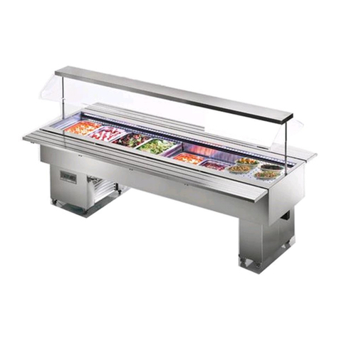 Tecfrigo ISOLA VT INOX Installation and use