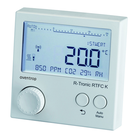 oventrop R-Tronic quick start