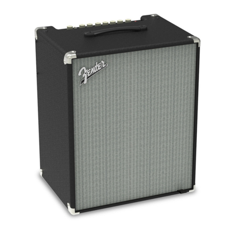 Fender Rumble 40 (V3) owner's manual