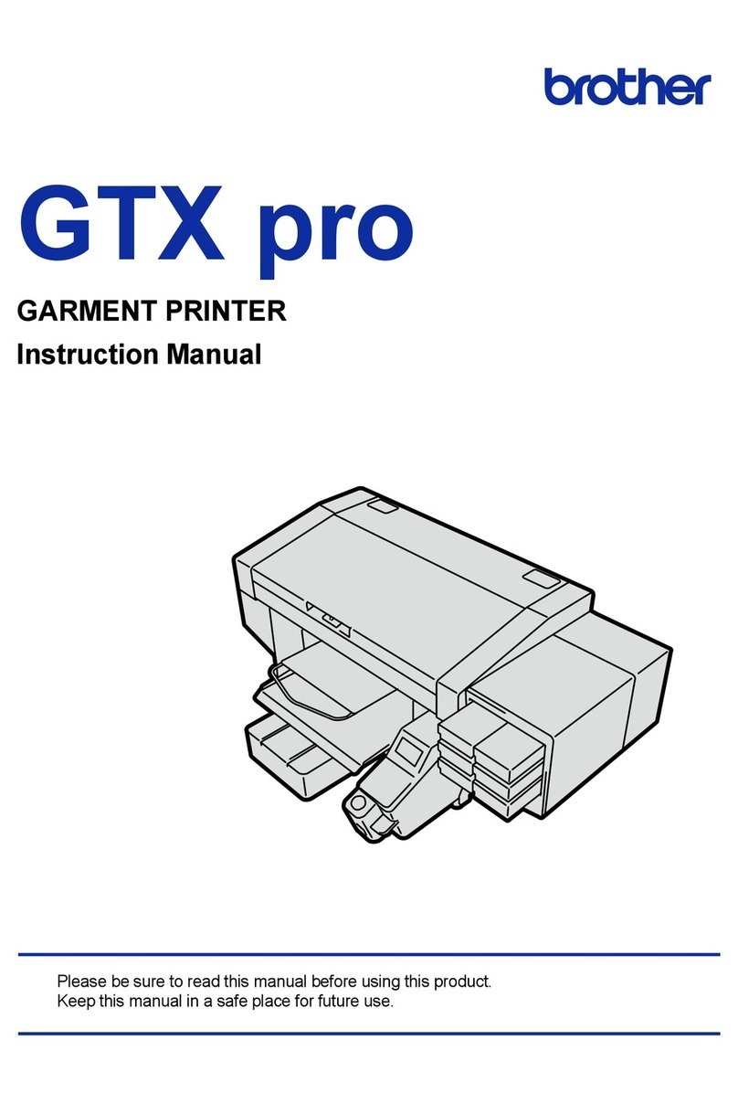 Brother GTX pro User manual